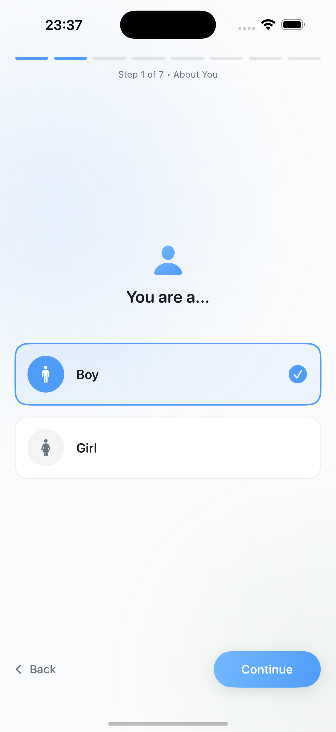 Onboarding Screenshot